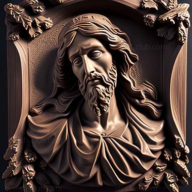 3D model st jesus (STL)